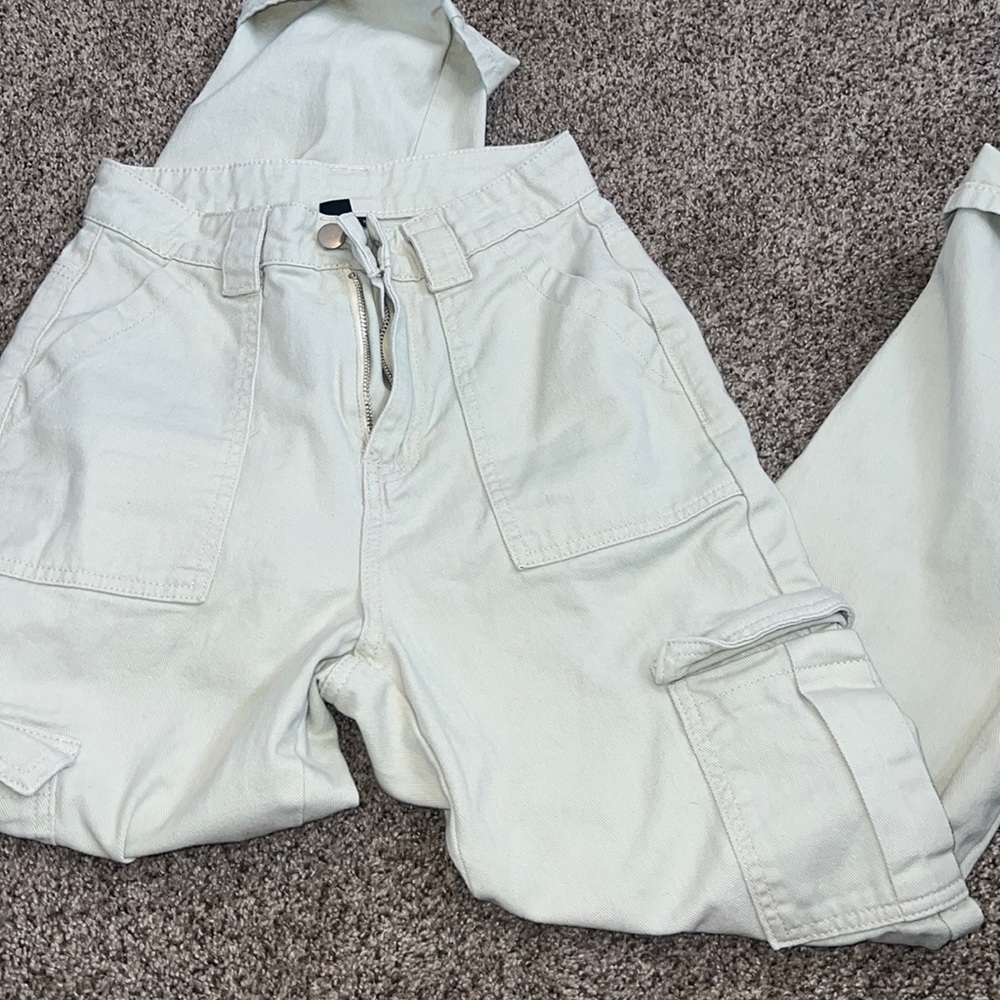 shein tan cargos